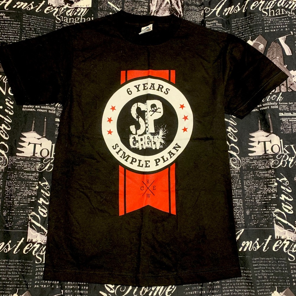 BNWOT Simple Plan SP Crew size small